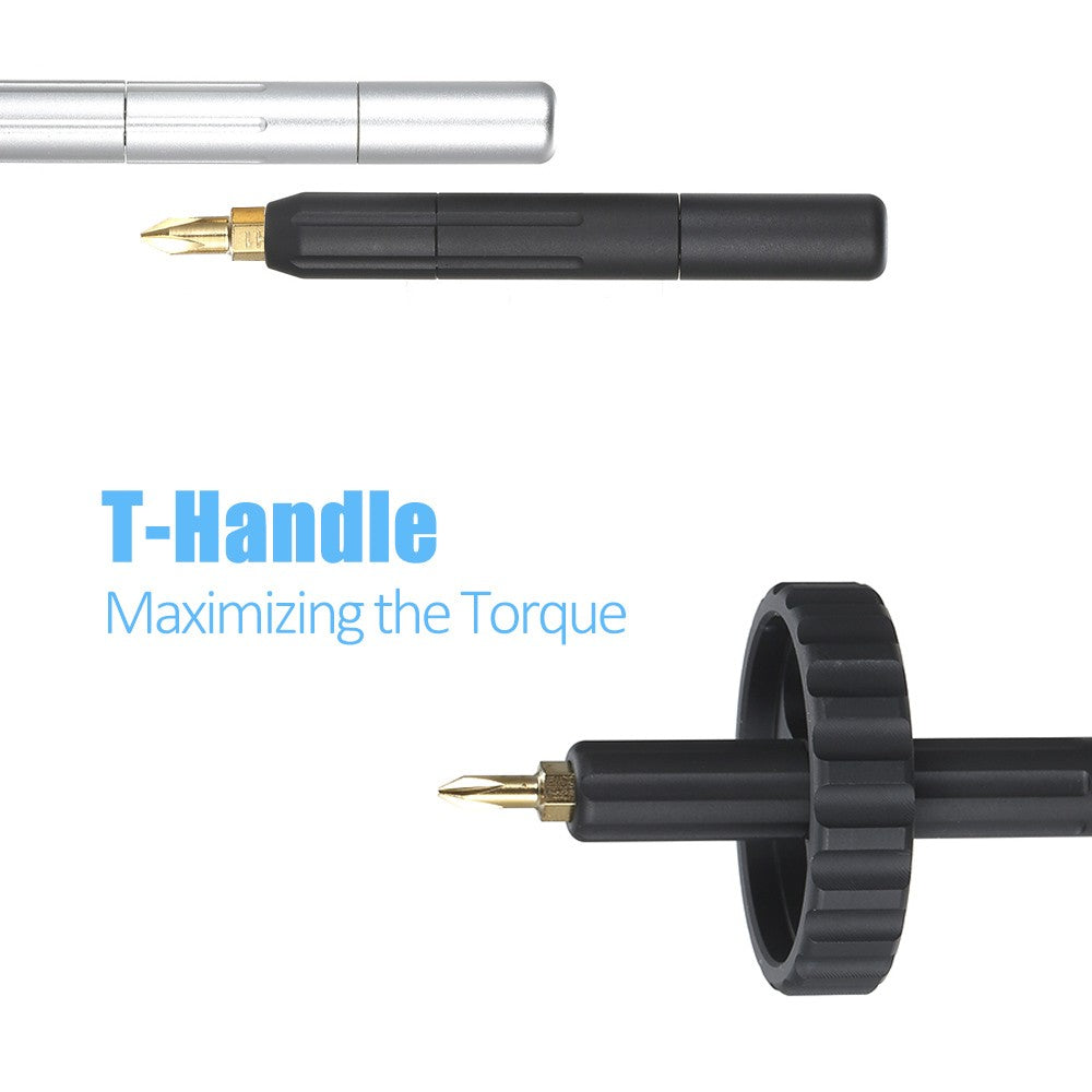 Multi-function Screwdriver Mini Smart Precision Screwdriver Repair Tool Spinner Drive - Black