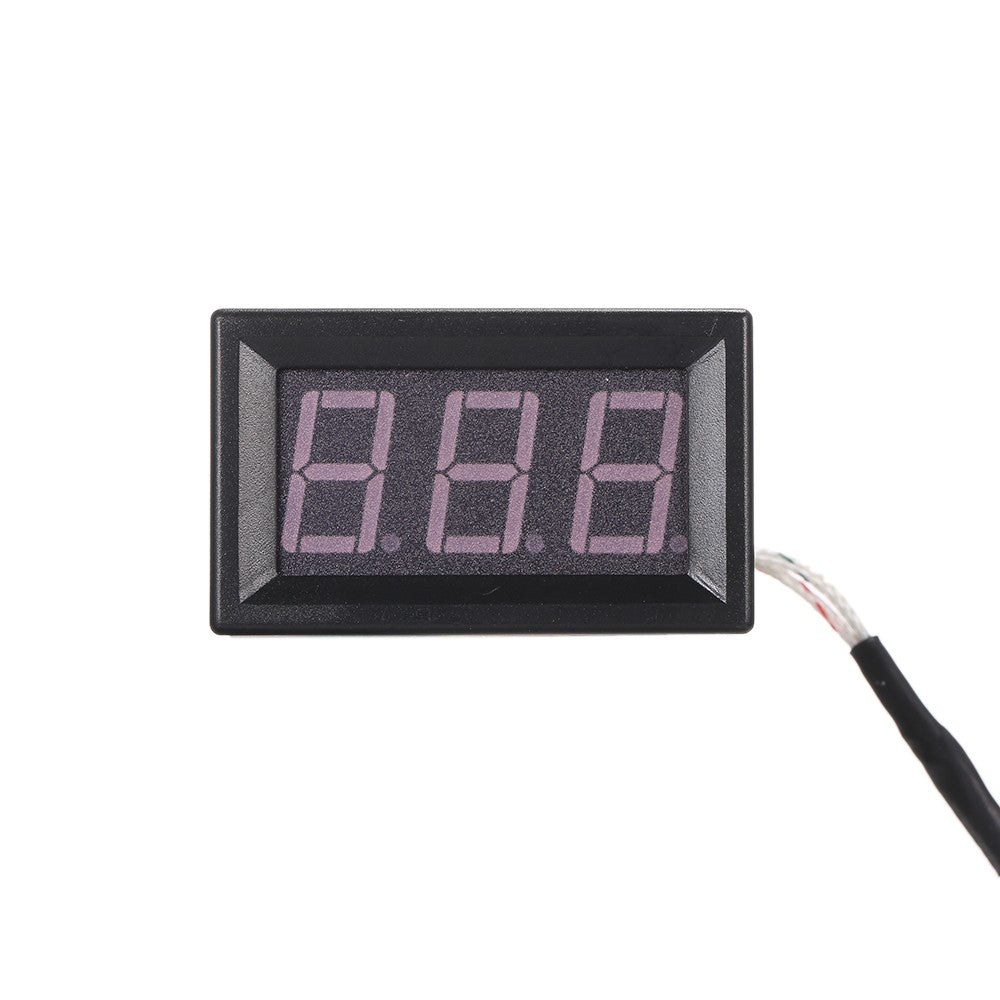 XH-B310 Industrial Digital Thermometer 12V Temperature Meter K-type M6 Thermocouple Tester - Blue
