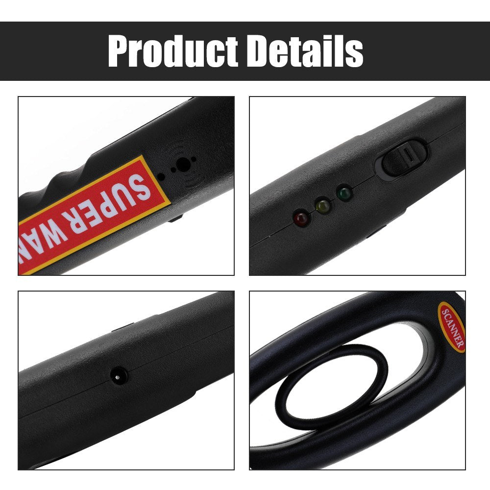 GP-008 High Performance Handheld Metal Detector Mobile Secure Instrument
