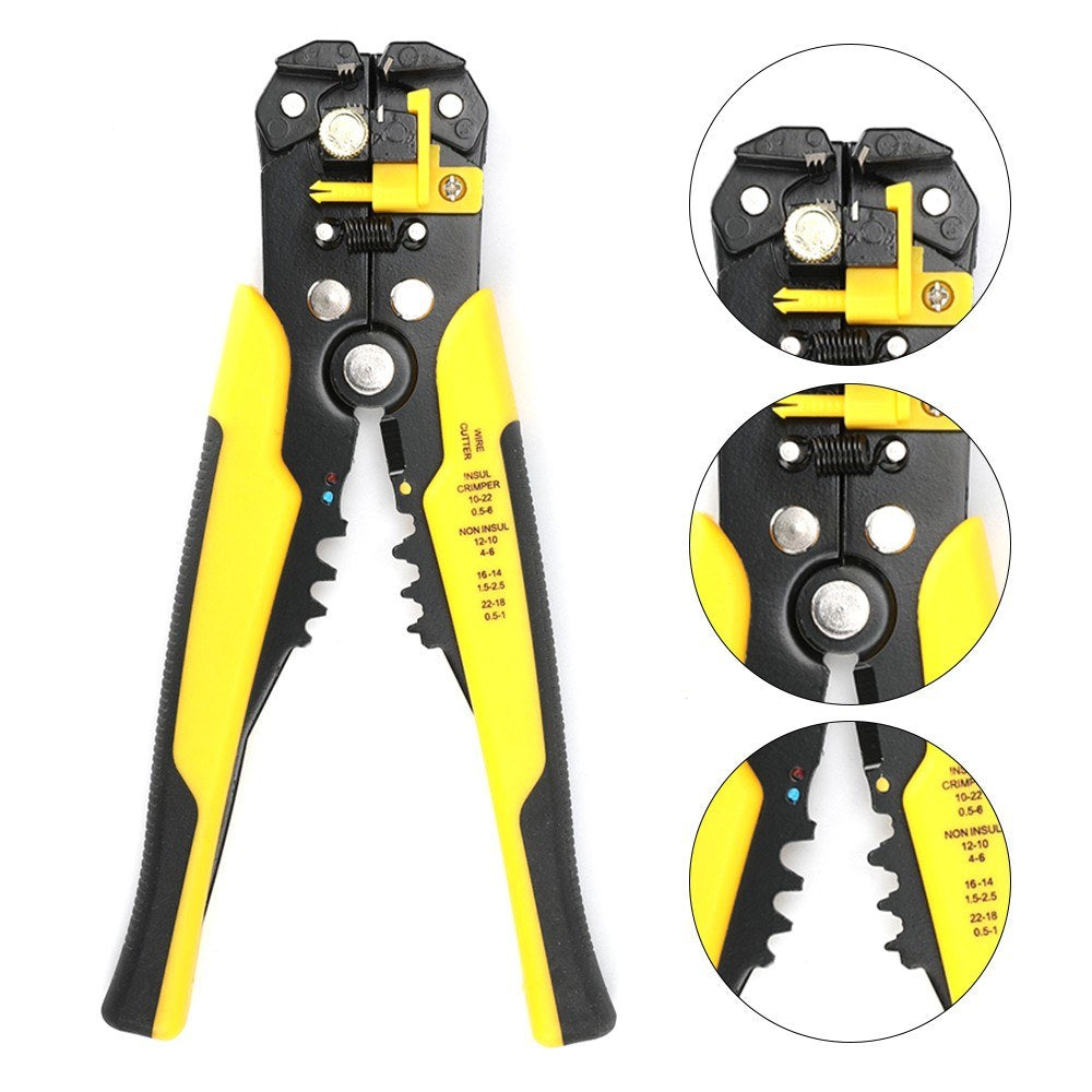 Stripping tool Kit Multifunctional Cable Wire Stripper Wire Cutter Crimping Pliers Stripping Tool Crimping Tool