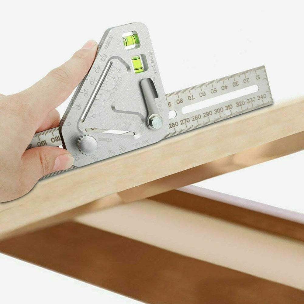 Multifunctional Woodworking Triangle Ruler Angle Ruler Revolutionary Carpentry Measuring Tool