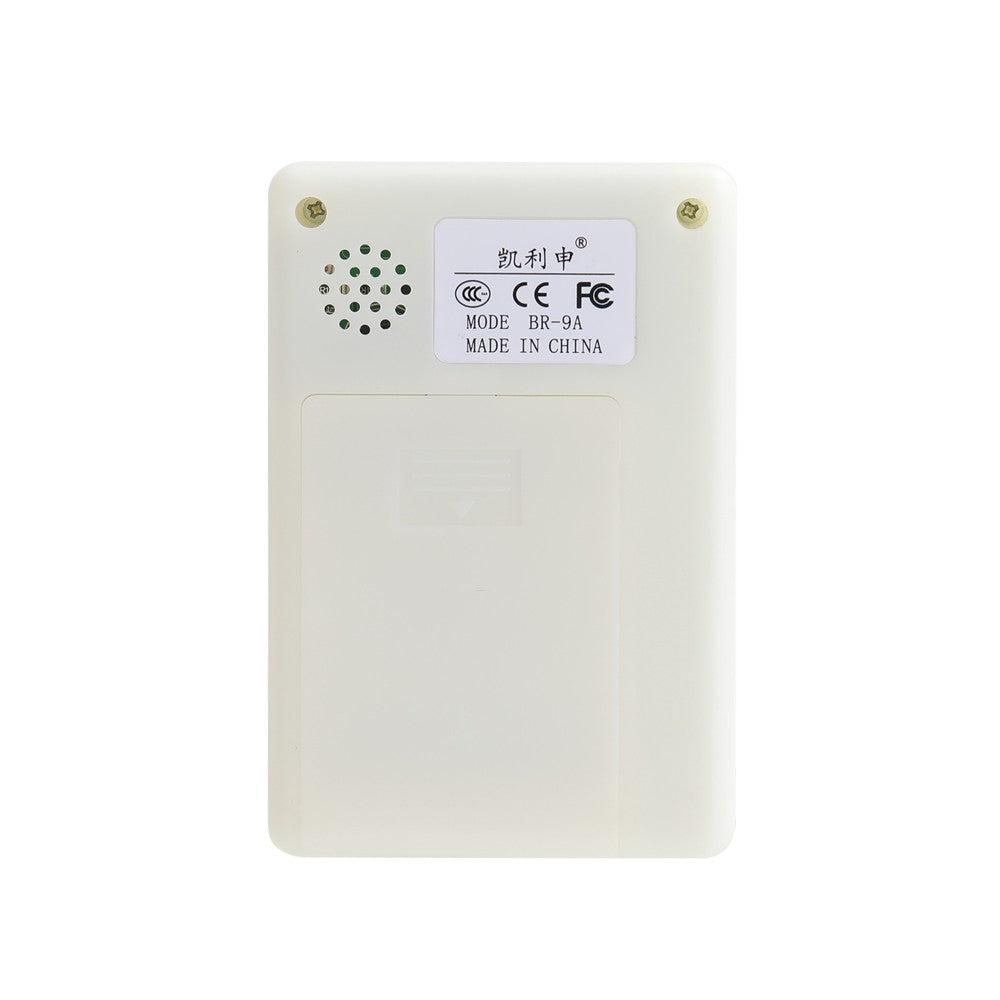 BR-9A Handheld Electromagnetic Radiation Detector Semi-functional Type Electromagnetic Radiation Tester - White