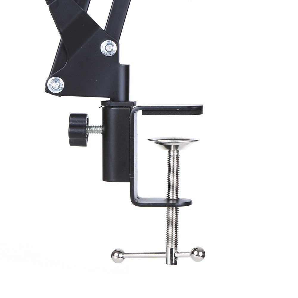 BM800 Suspension Microphone Kit Studio Live Stream Broadcasting Recording Condenser Microphone Set - Style 2/Silver