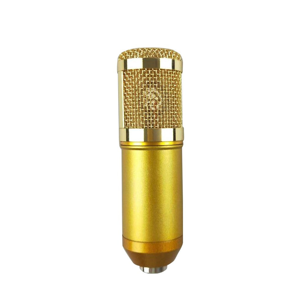 BM800 Suspension Microphone Kit Studio Live Stream Broadcasting Recording Condenser Microphone Set - Style 2/Gold