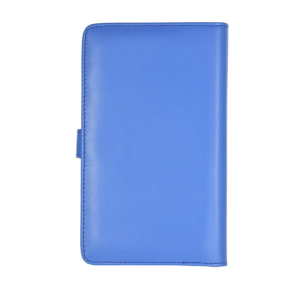 80 Pockets Portable Mini Magnetic Closure Photo Album Photo Pictures Book Album - Dark Blue