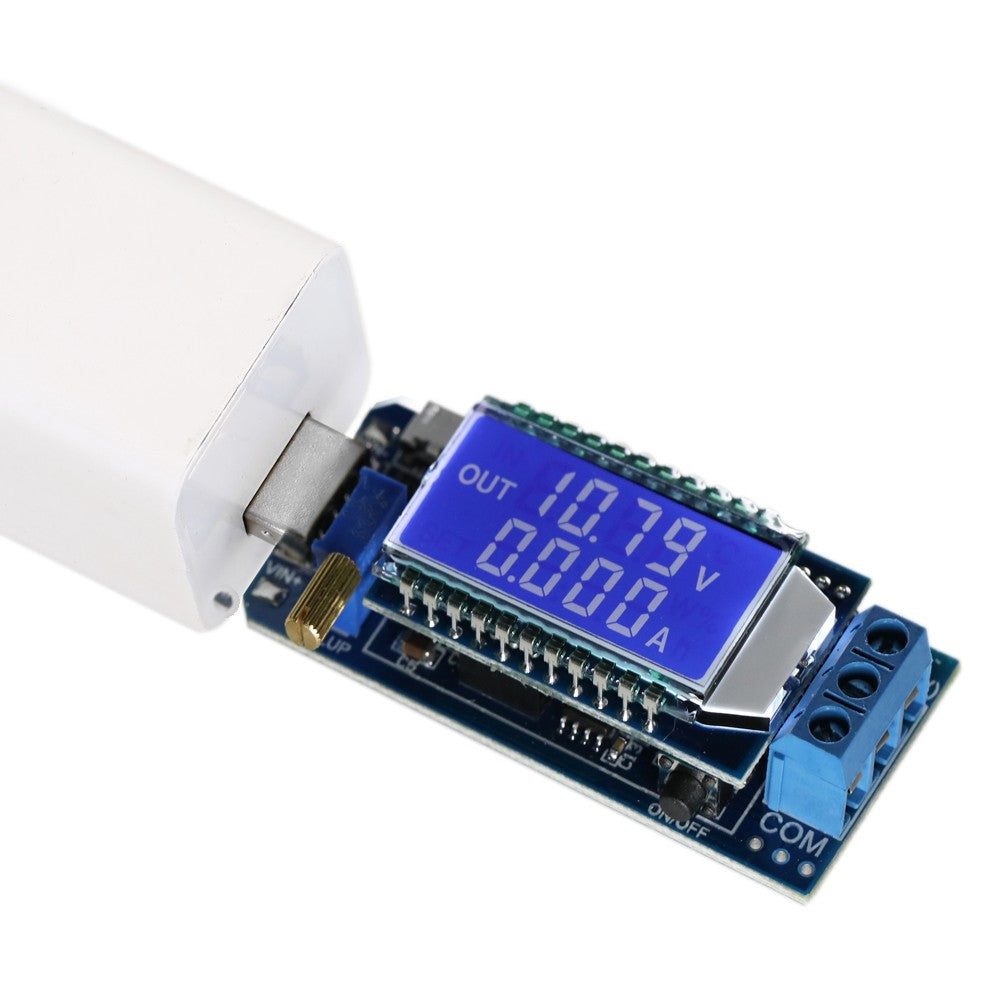 LCD Screen USB Step UP/Down Power Module Voltmeter Ammeter Battery Capacity Tester