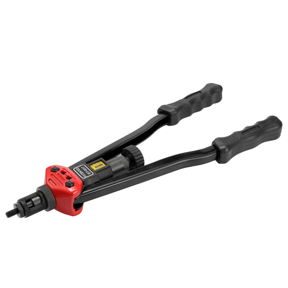 16in Labor-saving Hand Riveter BT-607 Manual Rivet Machine 400mm Riveting Tools with Nut Dies M-3 M-4 M-5 M-6 M-8 M-10 M-12