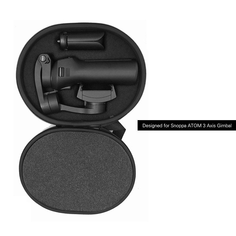 Shockproof Carrying Travel Case Storage Bag for Snoppa ATOM 3 Axis Foldable Pocket Gimbal and Accessories