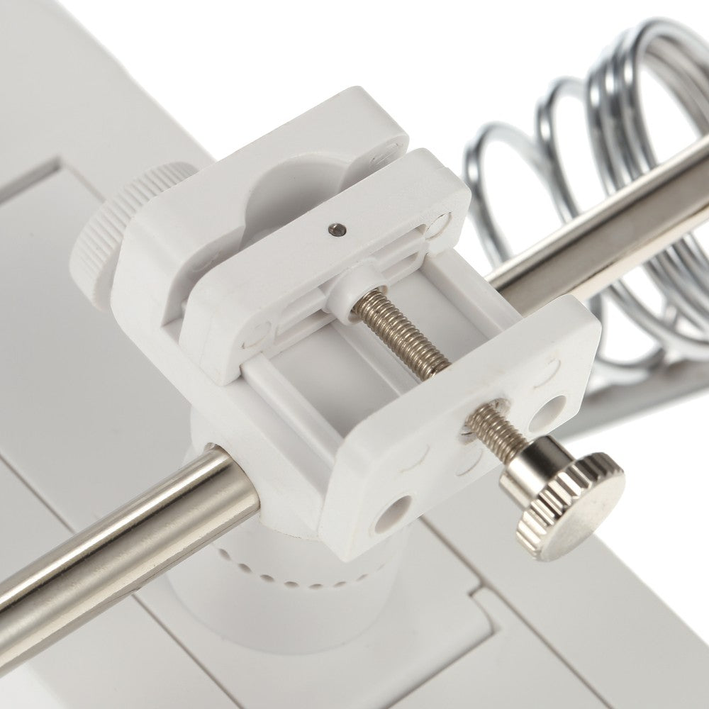 Multi-functional 3X/4.5X Welding LED Magnifier Alligator Clip Holder Clamp LED Clip Type Magnifier