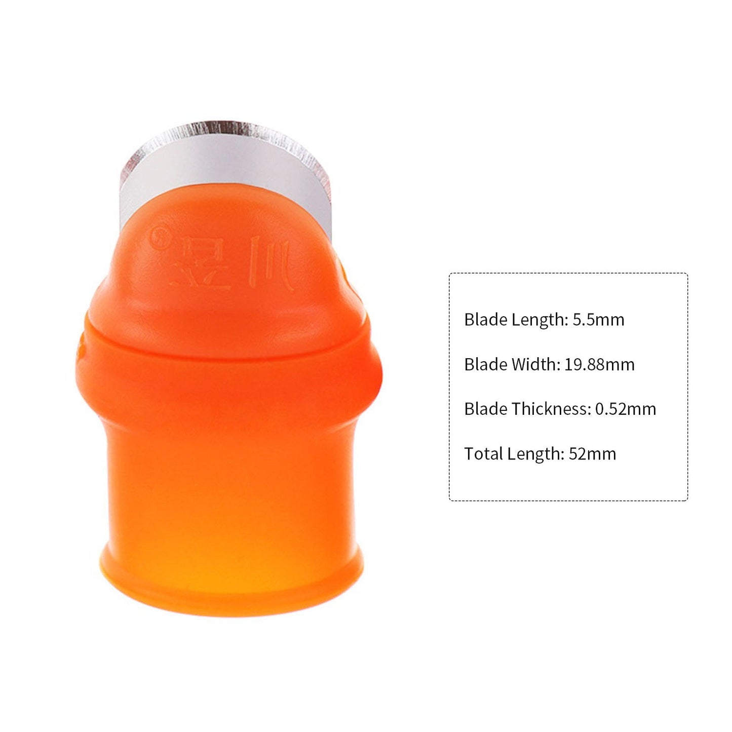 Silicone Thumb Knife Separate Rubber Finger Cot Thumb Cutter for Picking Vegetables Strawberries Grapes