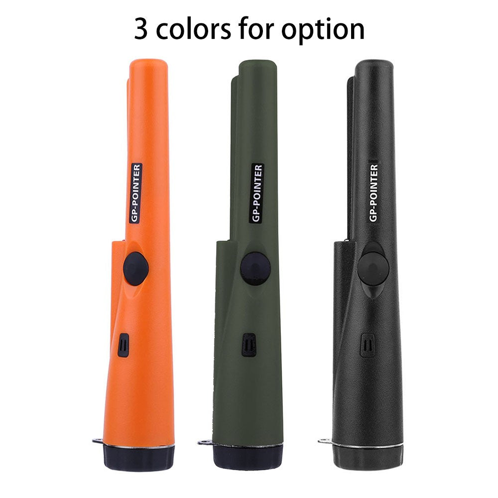 High Sensitivity Metal Detector Pin Pointer GP-PointerS GP360 All Metal Gold Finder Tool - Black