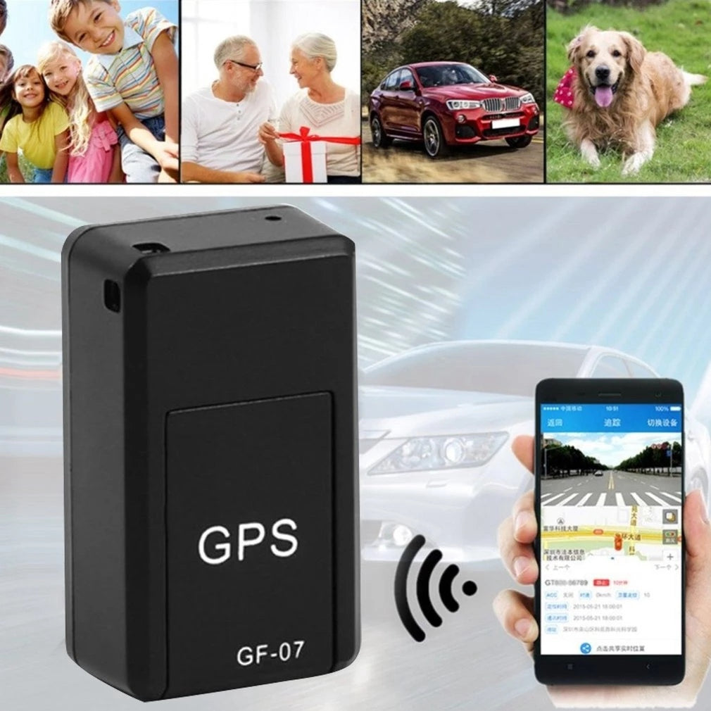 GF-07 Mini GPS Miniature Tracker Locator Positioning Remote Control Voice-activated Callback Recording Device (Base station positioning error within 2KM)