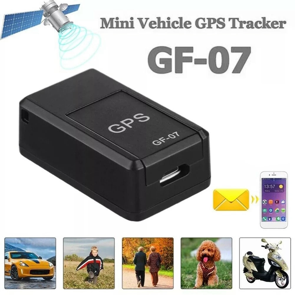 GF-07 Mini GPS Miniature Tracker Locator Positioning Remote Control Voice-activated Callback Recording Device (Base station positioning error within 2KM)