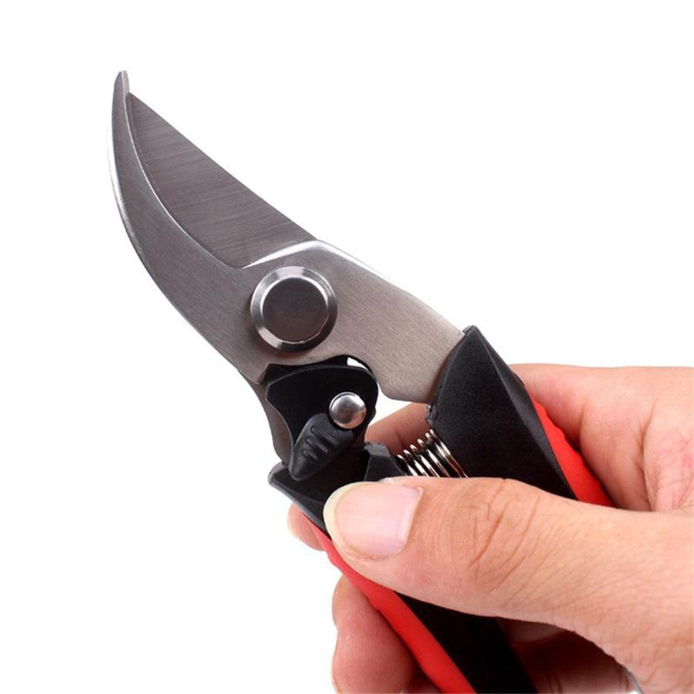 Garden Shears Professional Hand Pruners Bypass Pruner Gardening Clippers for Cutting Flowers Trimming Plants Fruits Picking