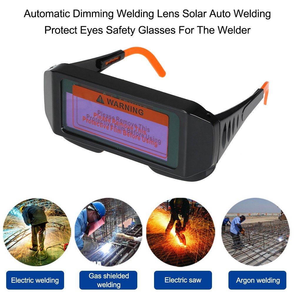 Automatic Dimming Welding Lens Protect Eyes Safety Glasses For The Welder