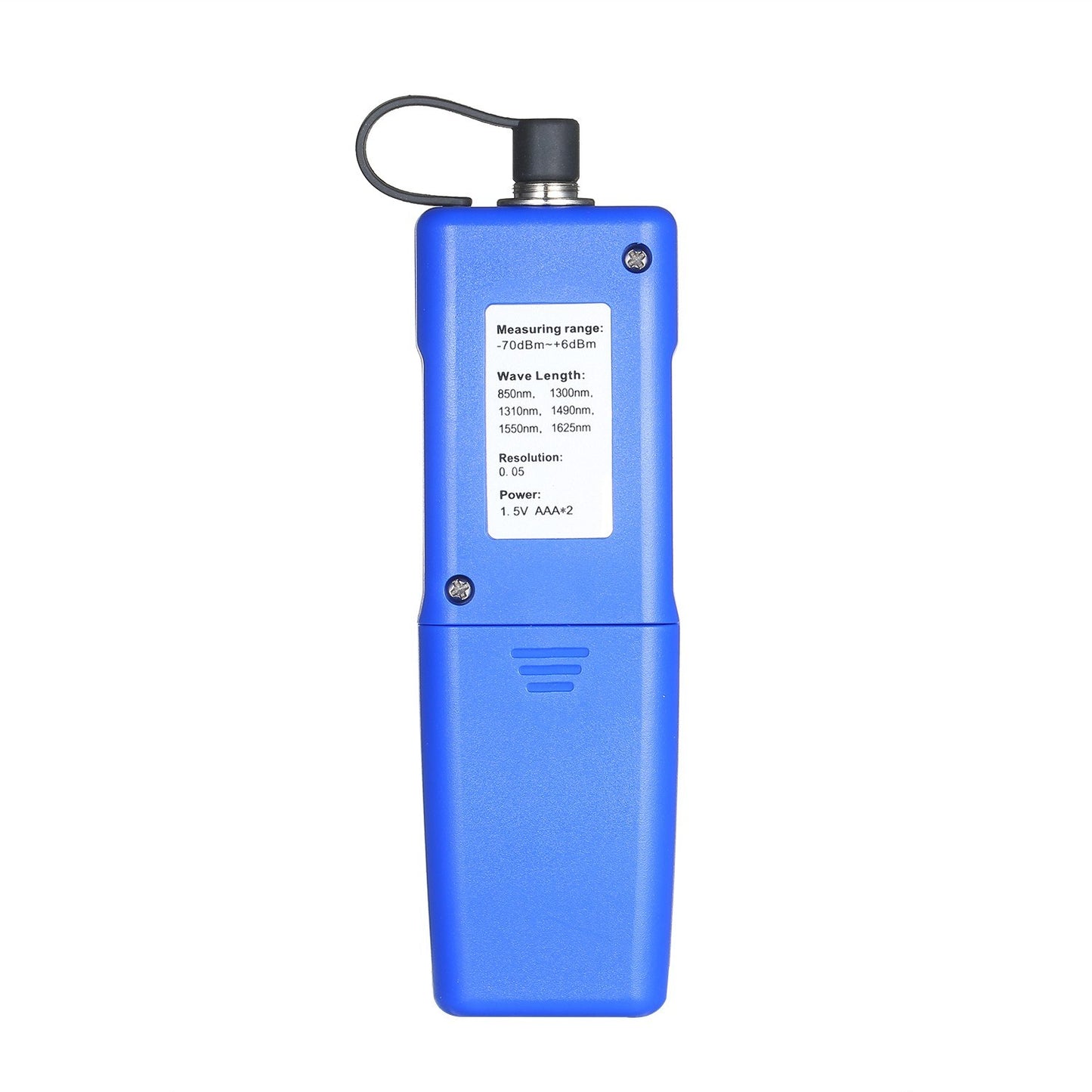 Optical Power Meter Digital Mini Light Power Meter -70~6dBm with 6 Optic Wave Length - Blue