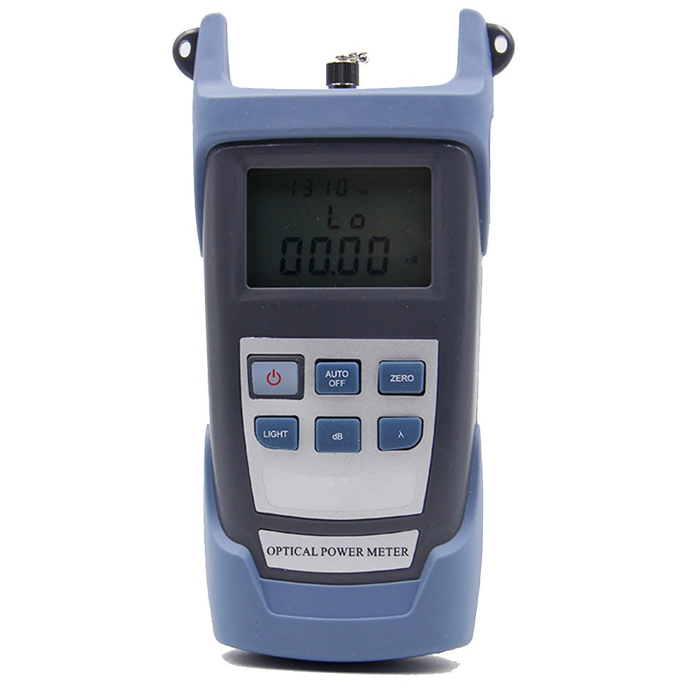 10MW AUA-80A Handheld Optical Power Meter Red Light Fiber Light Decay Testers Machine Fiber Optic Cable Tester Visual Fault Locator