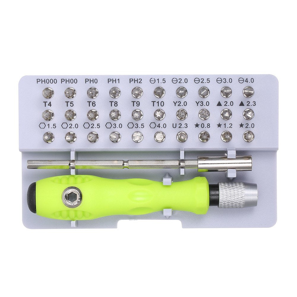Multi-purpose 32 in 1 Precision Screwdriver Set Mini Magnetic Screwdriver Kit for Phone iPad Camera