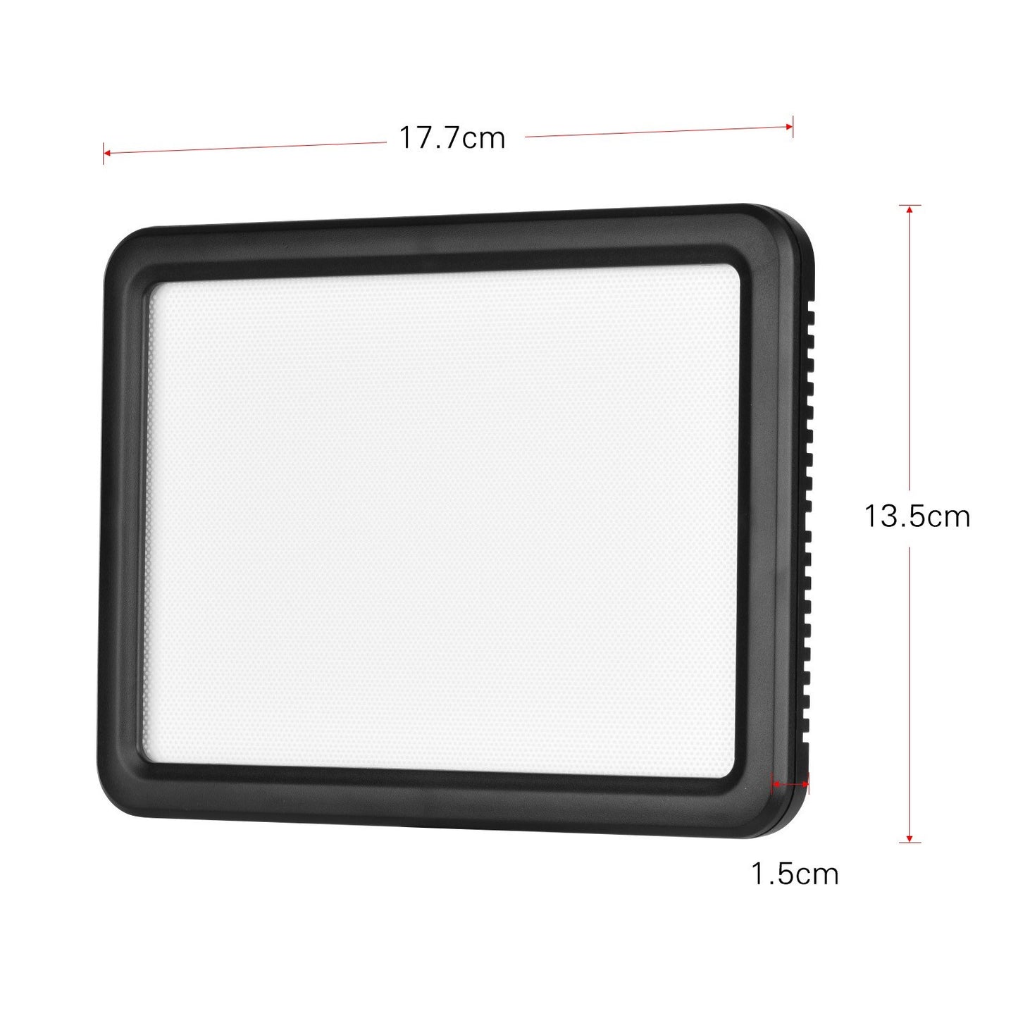 LED Video Camera Light 116Pcs Beads Portable Camera Photo Light Panel Bi-Color 3300K-5600K with Cold Shoe Adapter/Remote Control