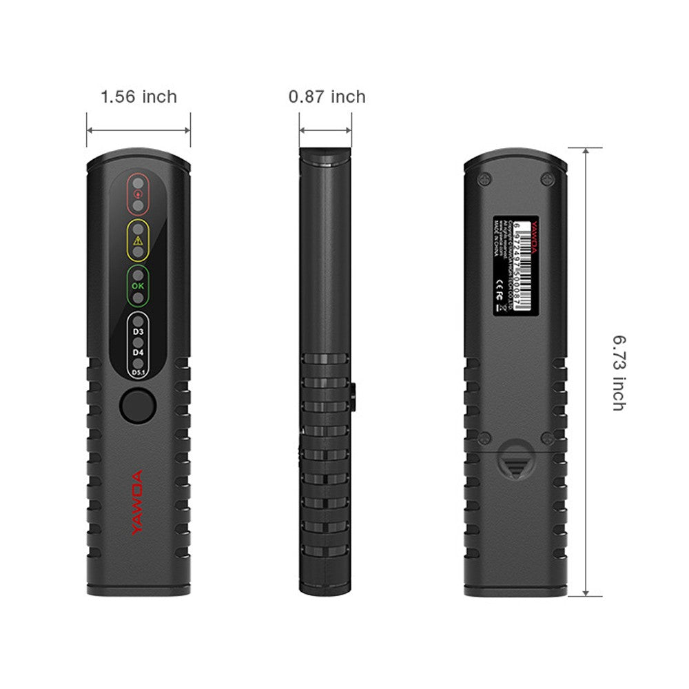 Automobile Brake Oil Detector Automobile Brake Oil Testing Pen Water Brake Fluid Tester Universal LED Indicator Testing Tool