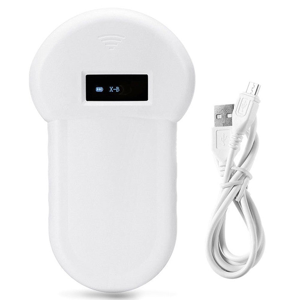 LF 134.2KHz Pocket Reader Handheld Animal Chip Reader Scanner Pet Dog Cat ID Reader