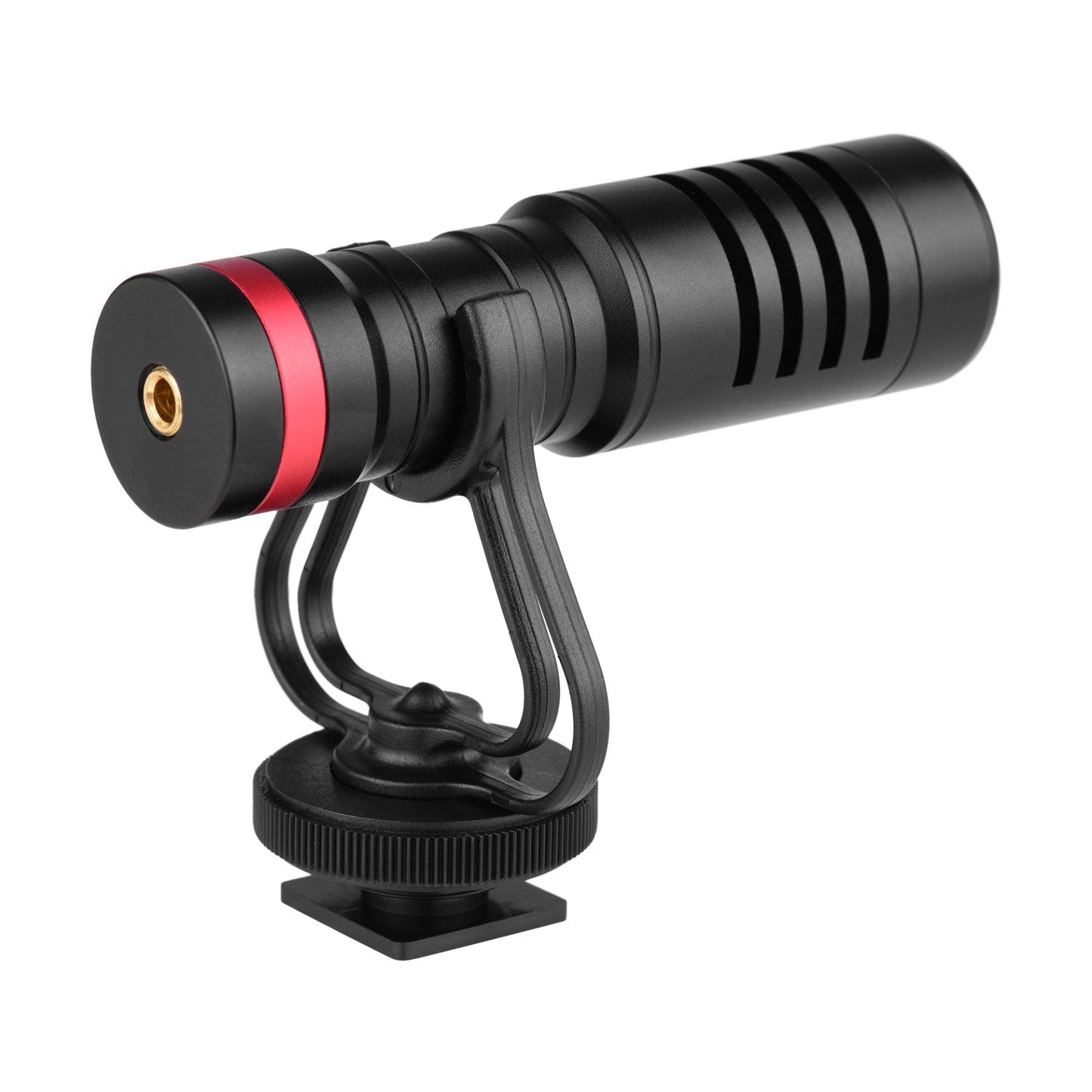 Cardioid Directional Condenser Microphone with Anti-Shock Mount 3.5mm TRS and TRRS Audio Output Cables