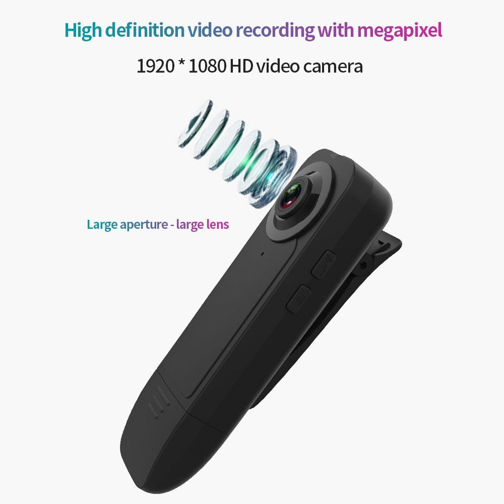 HD 1080P Potable Recorder Camera Night Vision Motion Detection Mini Camera for Conference Recording Home Security