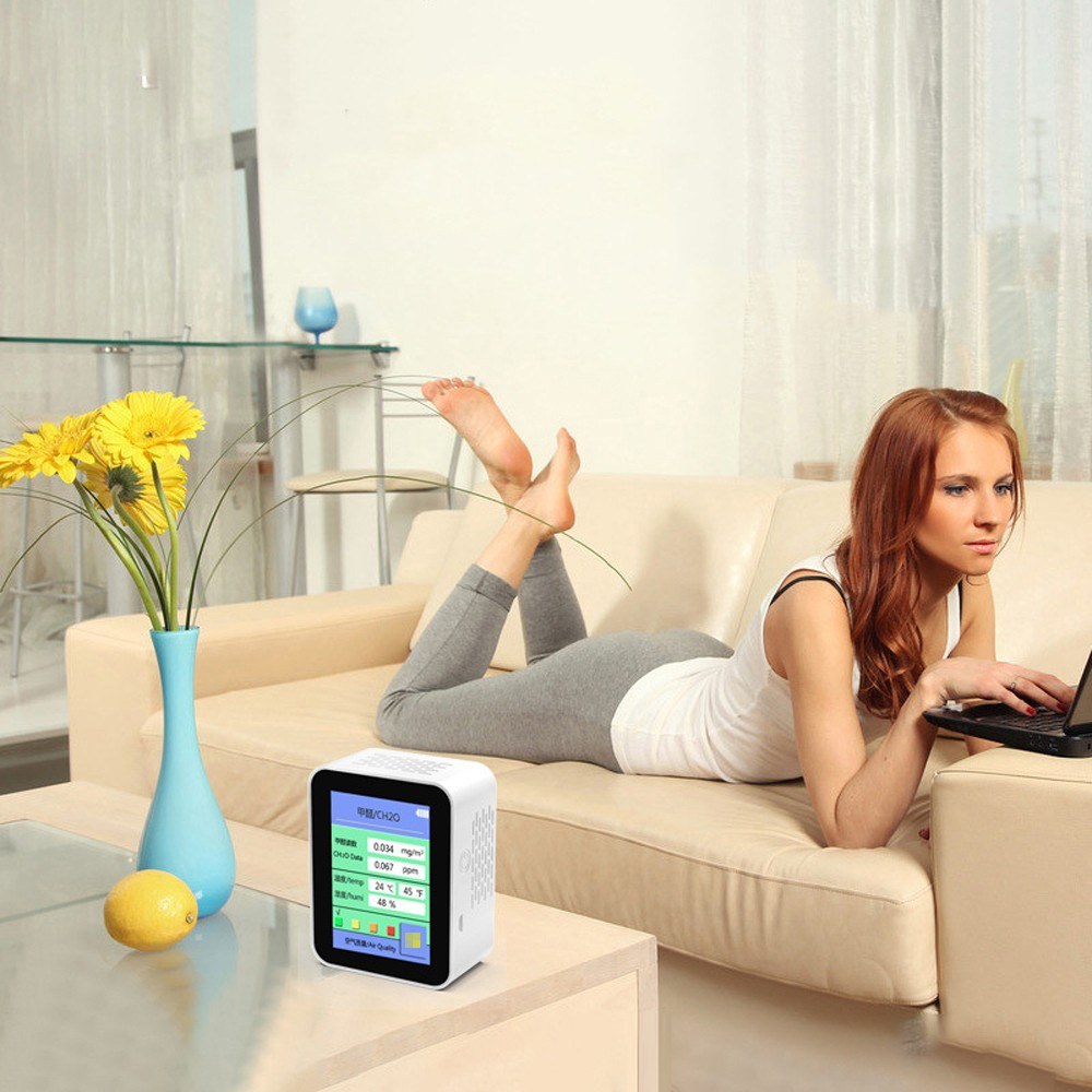 Formaldehyde Self-test Convenient Fast Detector Profession Air Quality Temperature Humidity Indicator Accurate Formaldehyde Detectors