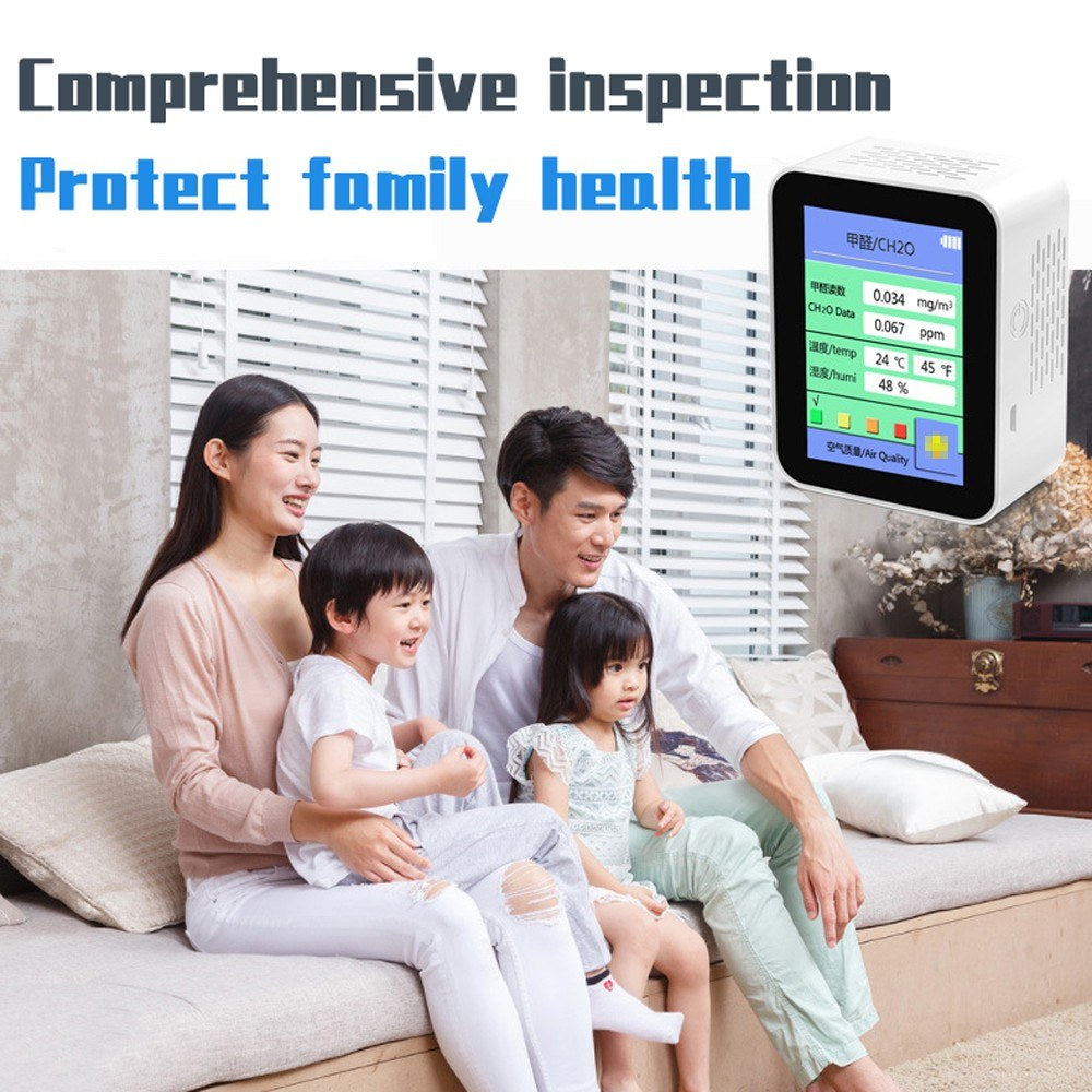 Formaldehyde Self-test Convenient Fast Detector Profession Air Quality Temperature Humidity Indicator Accurate Formaldehyde Detectors