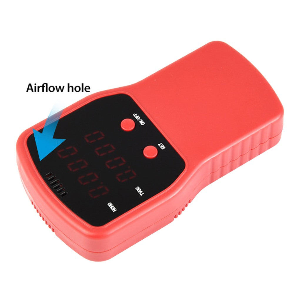 LED Screen Formaldehyde TVOC Self-test Detector Household Precision Formaldehyde Measuring Instrument New House Indoor Fast Detectors