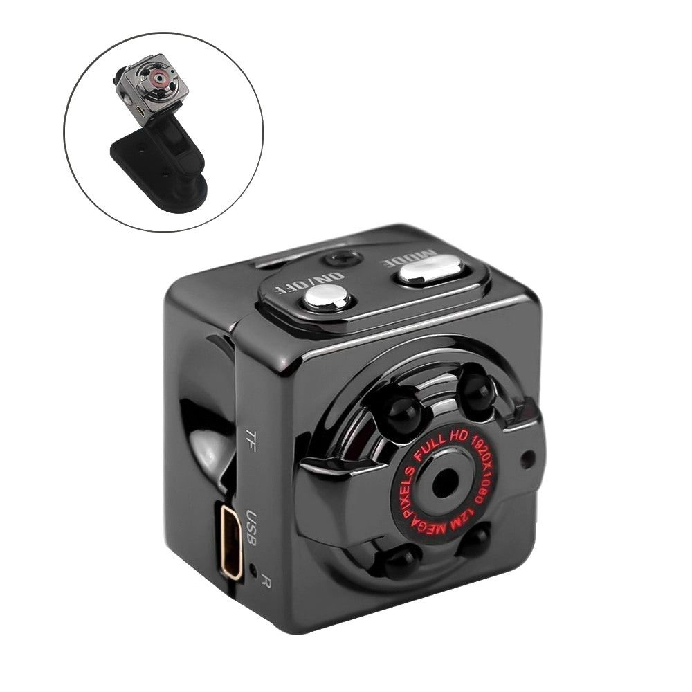 2MP Mini Micro Camera Full HD Video Cam Night Vision Audio Motion Detection for Home Security - 960P
