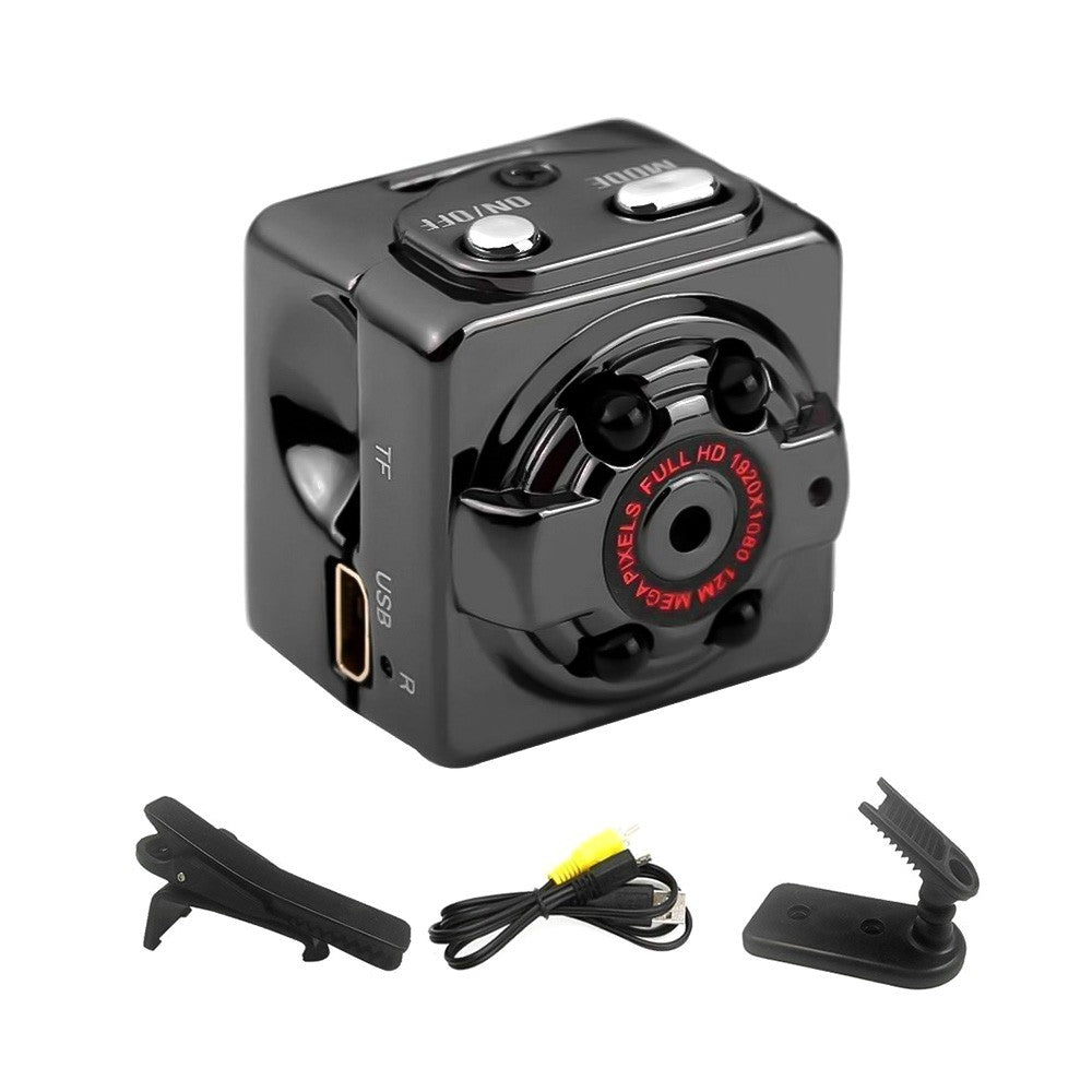 2MP Mini Micro Camera Full HD Video Cam Night Vision Audio Motion Detection for Home Security - 1080P