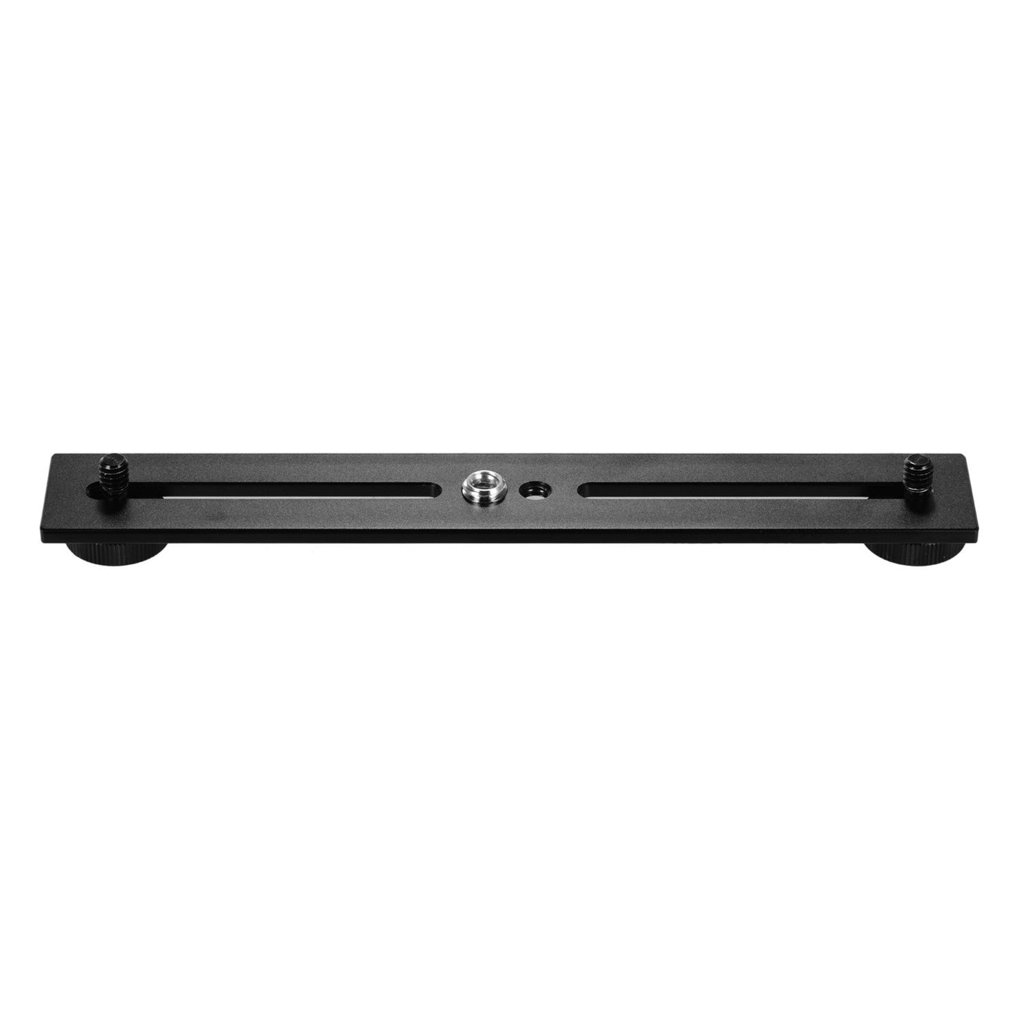 Dual Camera Mount Tripod Bracket Camera Flash Brackets Extension Bar with 1/4 Inch Screw for Camera DSLR LED Light Stand Microphone