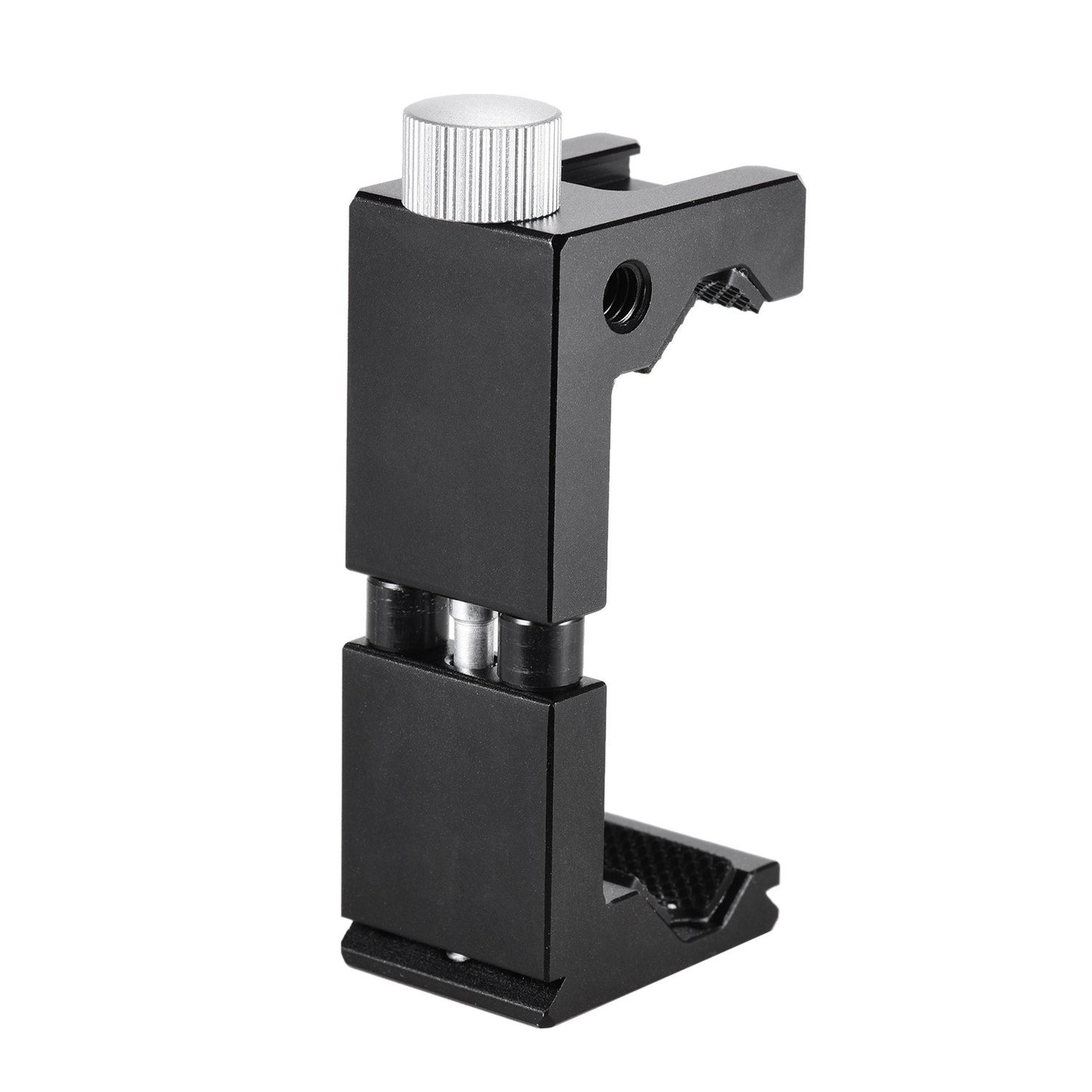 Tripod Mount Clamp Universal Phone Holder Clip with 1/4 Inch Screw Hole for Selfie Vlogging