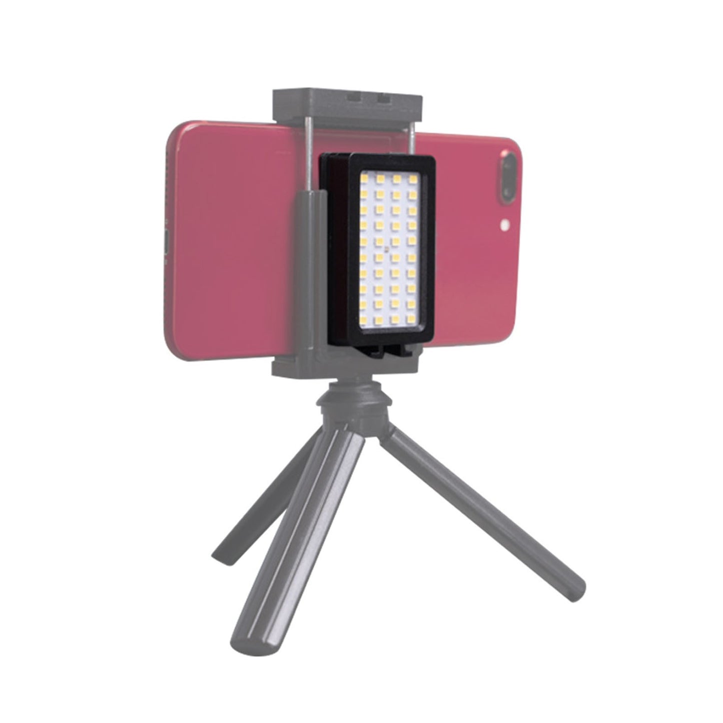 LED Video Light 5600K Dimmable LED Panel Portable Phone SLR Fill Light with Hot Shoe Adapter and 1/4 Inch Screw Hole for Wedding Photography Live Streaming