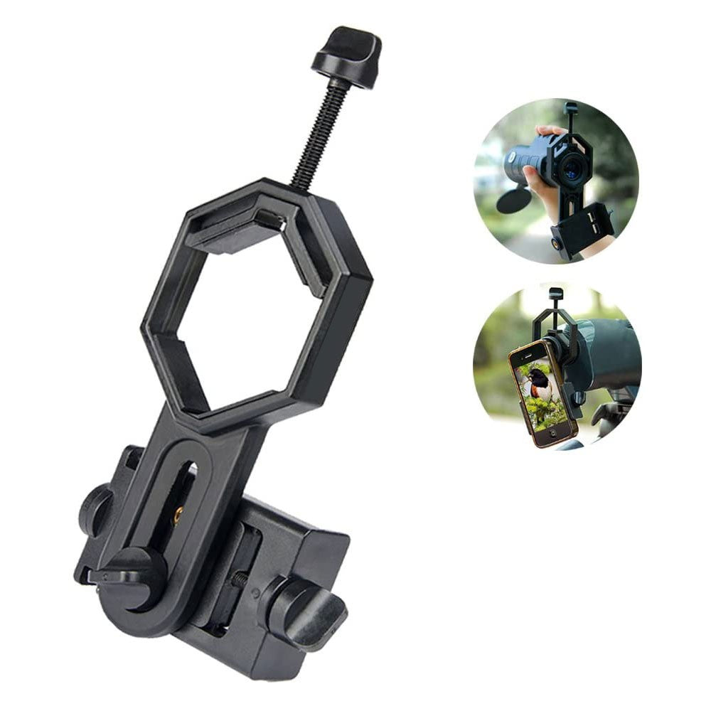 Cellphone Telescope Adapter Mount Bracket for Astronomical Binocular Monocular