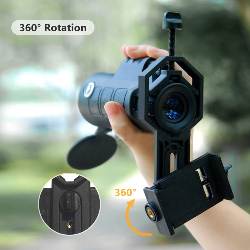 Cellphone Telescope Adapter Mount Bracket for Astronomical Binocular Monocular