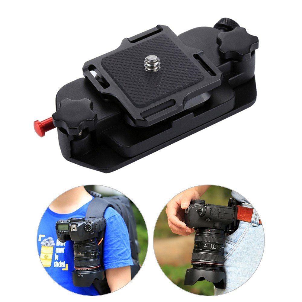 Puluz Camera Clip Camera Belt Holster Mount Waist Clips Holder for Digital Camera DV DSLR Cameras