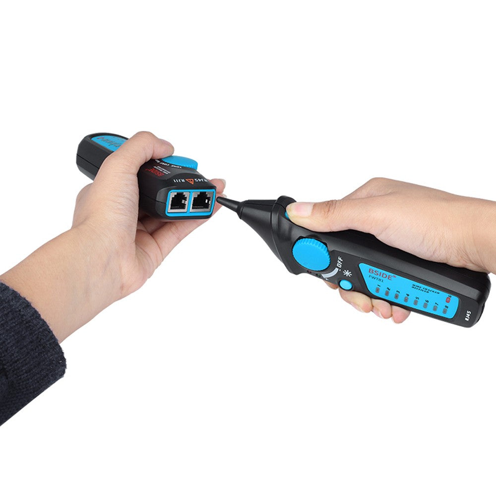 BSIDE Multi-functional LCD Network Cable Tester Wire Tracker RJ11 RJ45 Wire Network Cable Finder