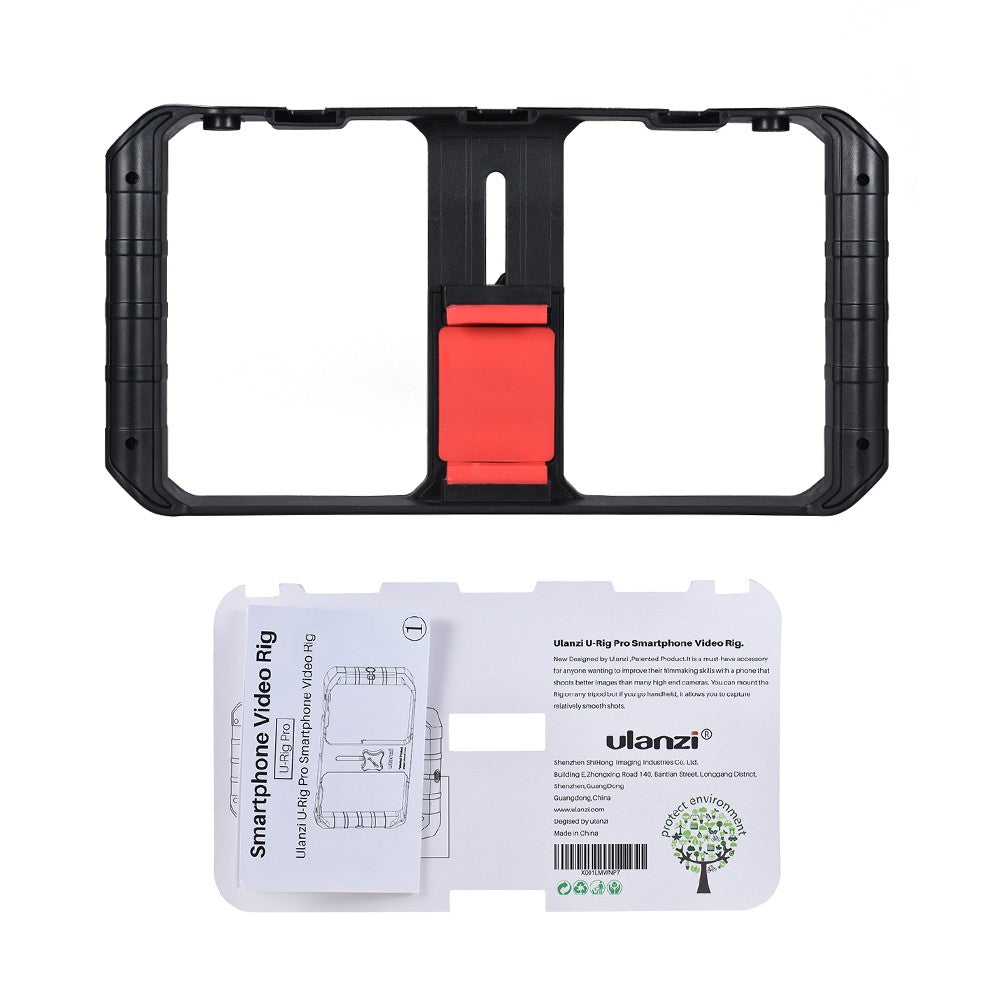 Uniqkart U-Rig Pro 3 Shoe Handheld Smartphone Video Rig Film Making Vlogging Recording Case Bracket Stabilizer
