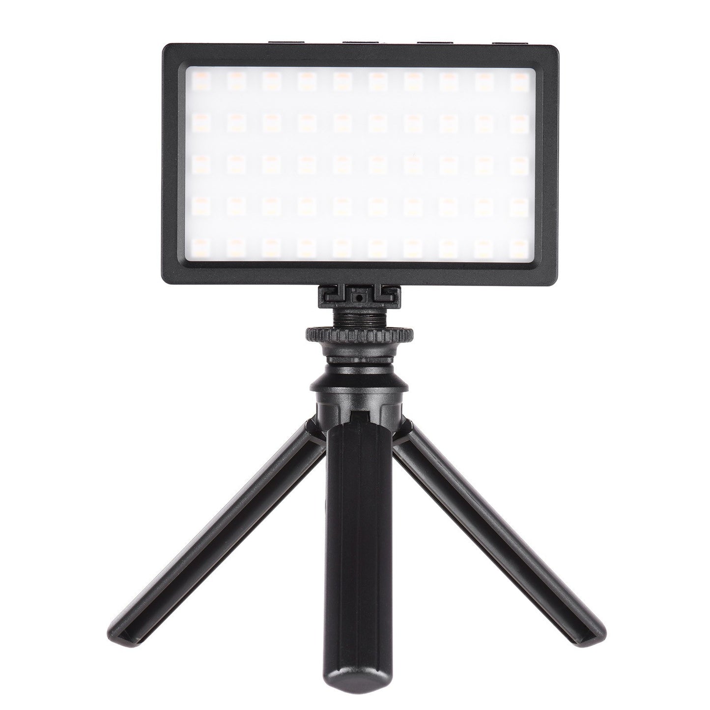 LIYADI RGB Color Camera Lamp Set with 50pcs LED Beads Mini Rechargeable Photography LED Video Light 9 Lighting Modes 12 Brightness Levels 3200~5600K Color Temperature Fill-in On-Camera Light