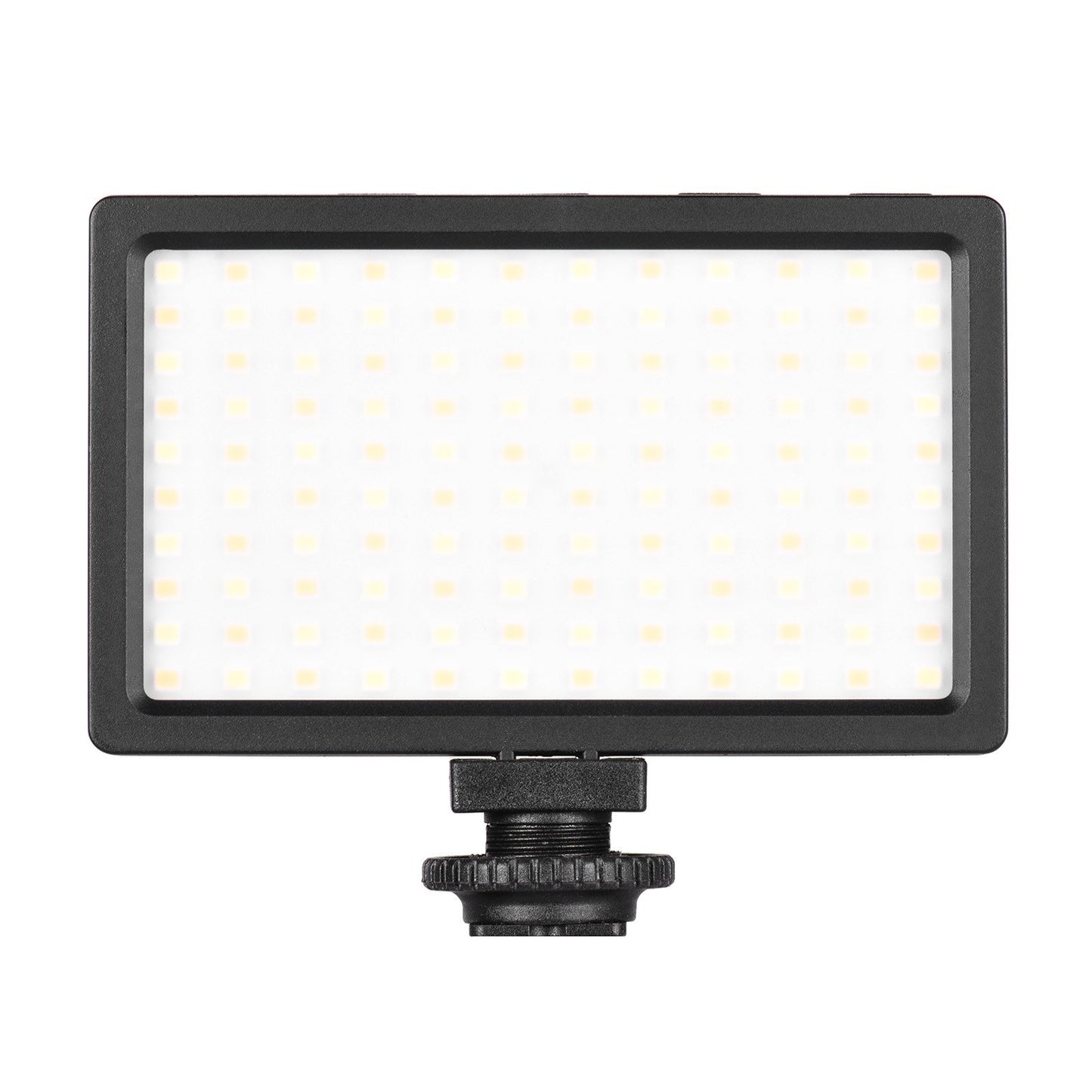 LIYADI LED Video Light Panel On-Camera 3200K-5600K Dimmable Lamp Adjustable Brightness Flash Light with Cold Shoe Mount for Photography Live Streaming