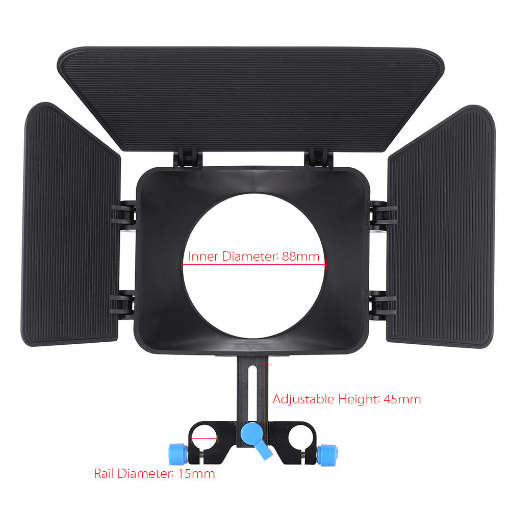 Matte Box Camshade Movie Kit Film Making System for Nikon Canon DSLR Camera Camcorder DVR DV Recorder