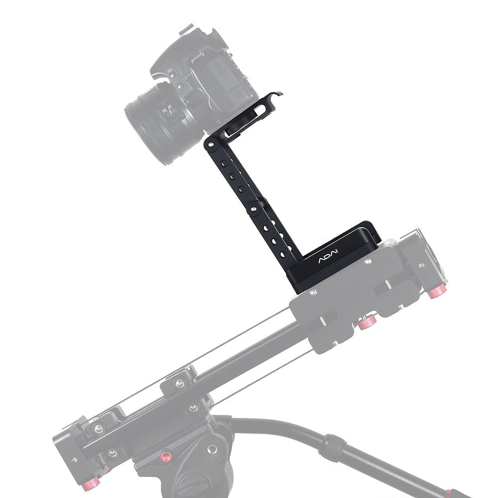 Aluminum Alloy Folding Z Tilt Head Z Flex Tilt Tripod Head - Black