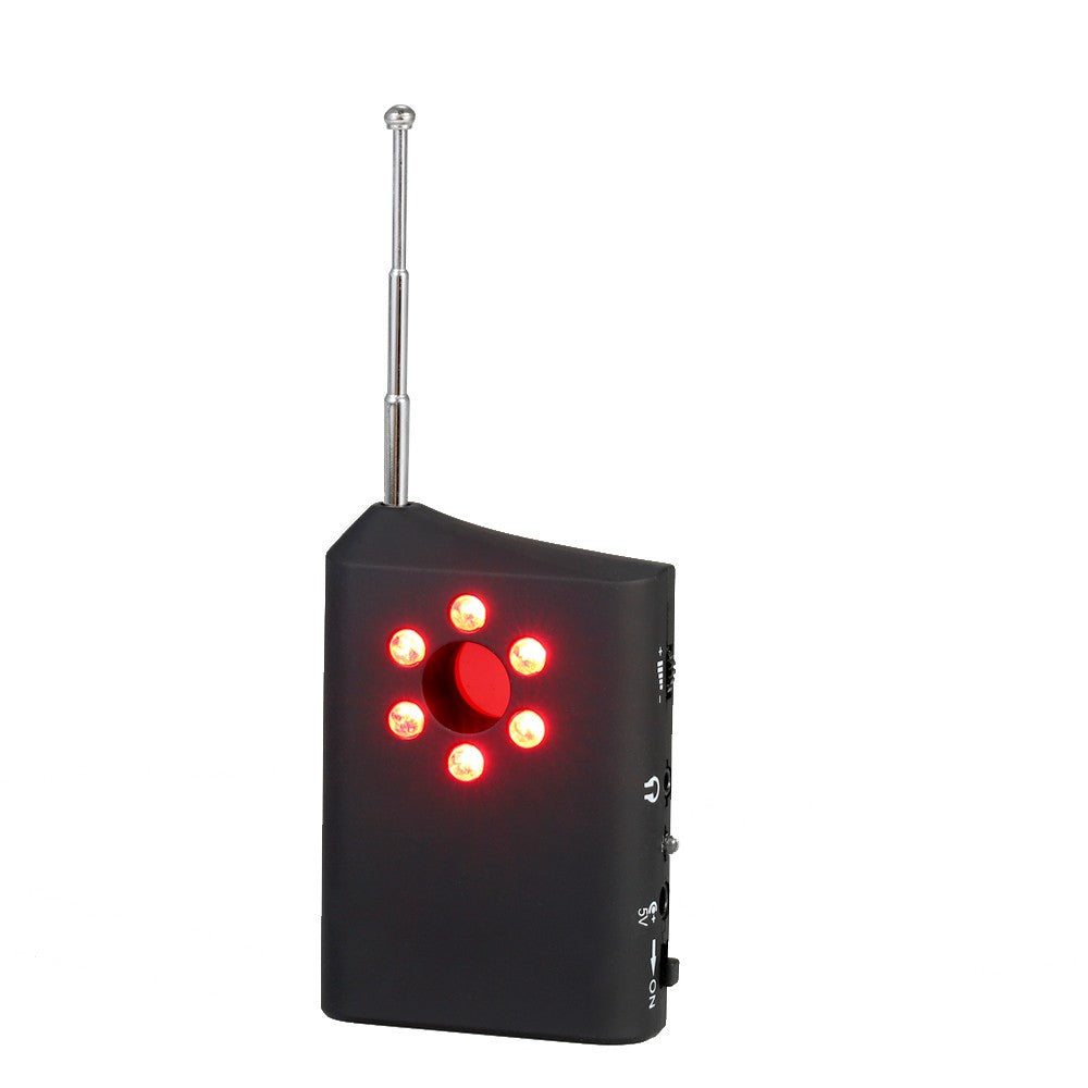 Full-range RF Wireless Signal Radio Detector Camera Auto-detection Tracer Finder 1MHz-6.5GHz Range Adjustable Sensitivity - UK Plug