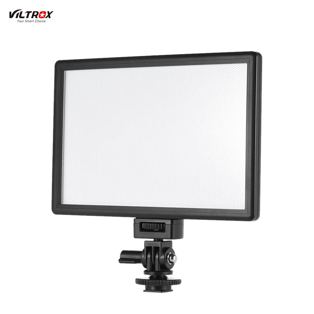 Viltrox L116T Professional Ultra-thin LED Video Light Photography Fill Light for Canon Nikon Sony Panasonic DSLR Camera and Camcorder