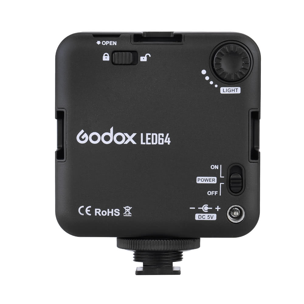 Godox LED64 Video Light 64 LED Lights for DSLR Camera Camcorder mini DVR as Fill Light
