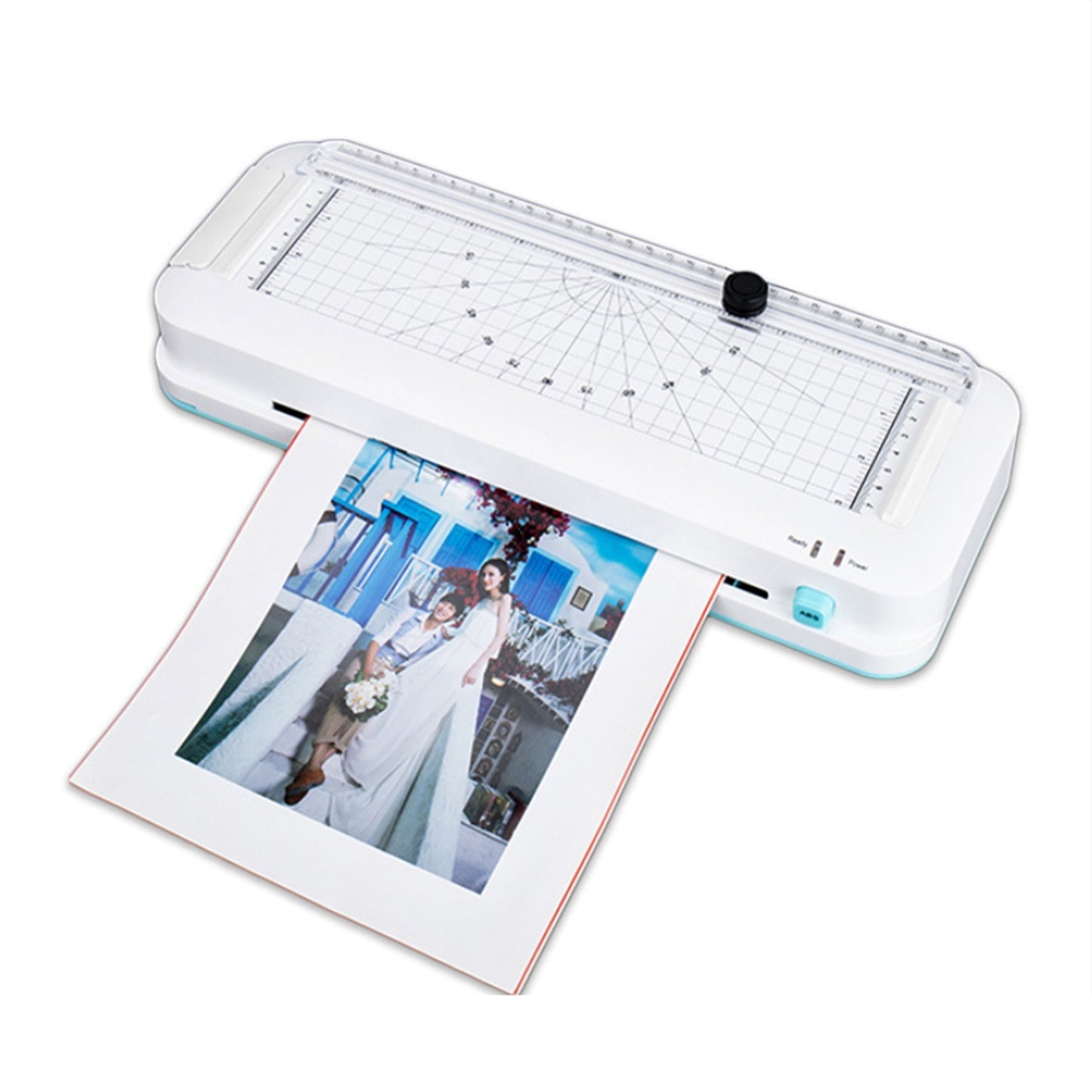 Multi-function A4 Paper Photo Lamination Machine Punching Cutting Laminating Machine - EU Plug