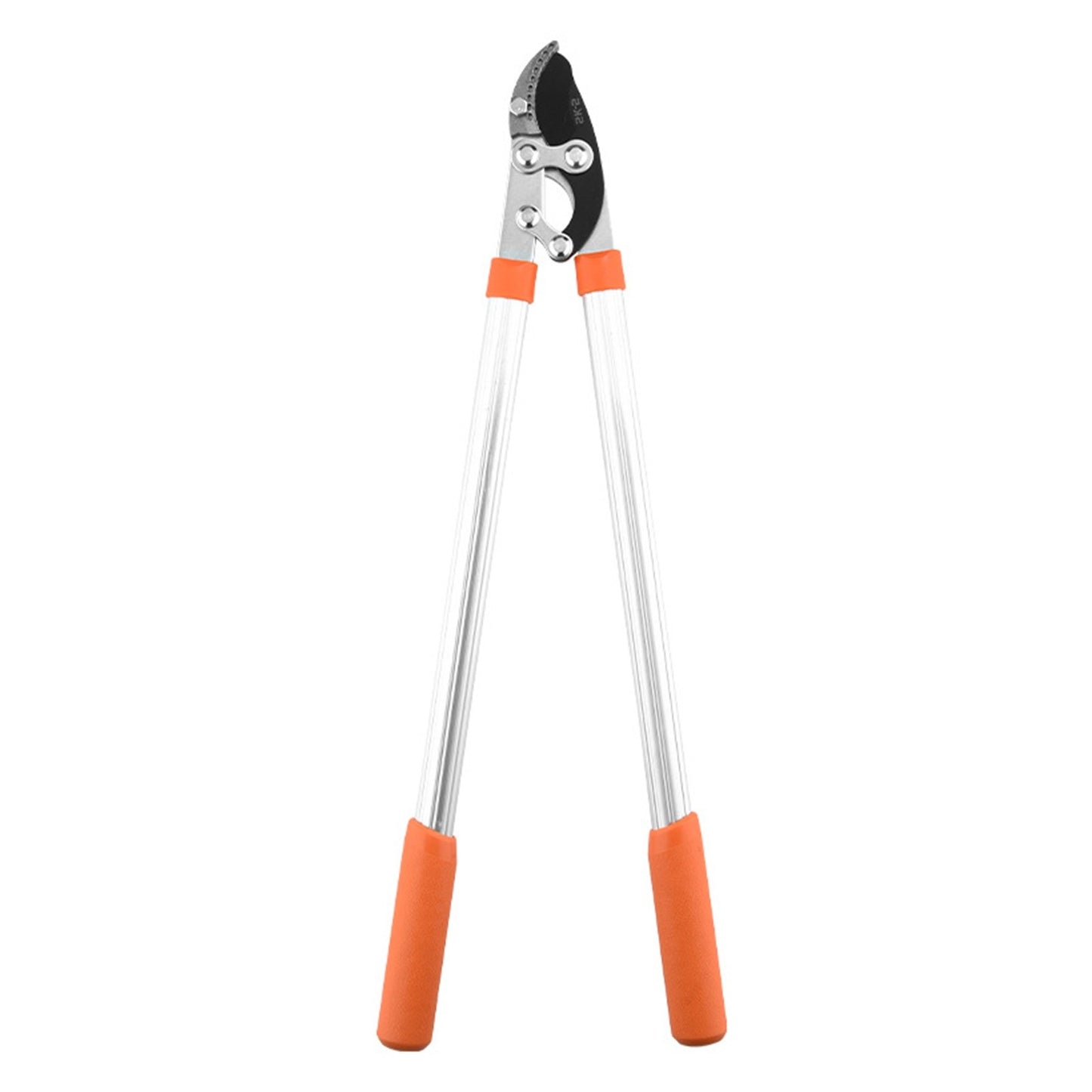 Professional Gardening Pruning Lopper Ratchet Loppers Secateurs Gardening Tool Kit for Cutting Thick Branches Plants - Orange