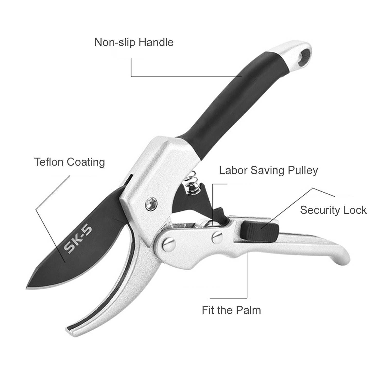 Secateurs SK-5 Steel Blade Pruning Shears Gardening Pruning Scissors